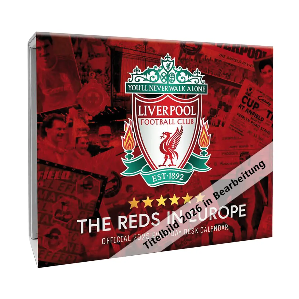 Cover: 9783803530745 | Liverpool FC 2026 | Original Danilo-Tagesabreißkalender [Kalendar]