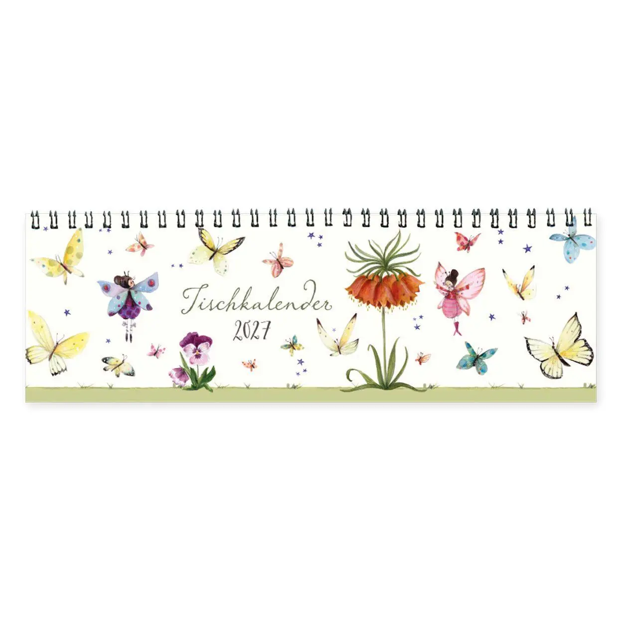 Cover: 9783911060745 | Tischkalender Schmetterlinge 2027 | Blumen | Silke Leffler | Kalender