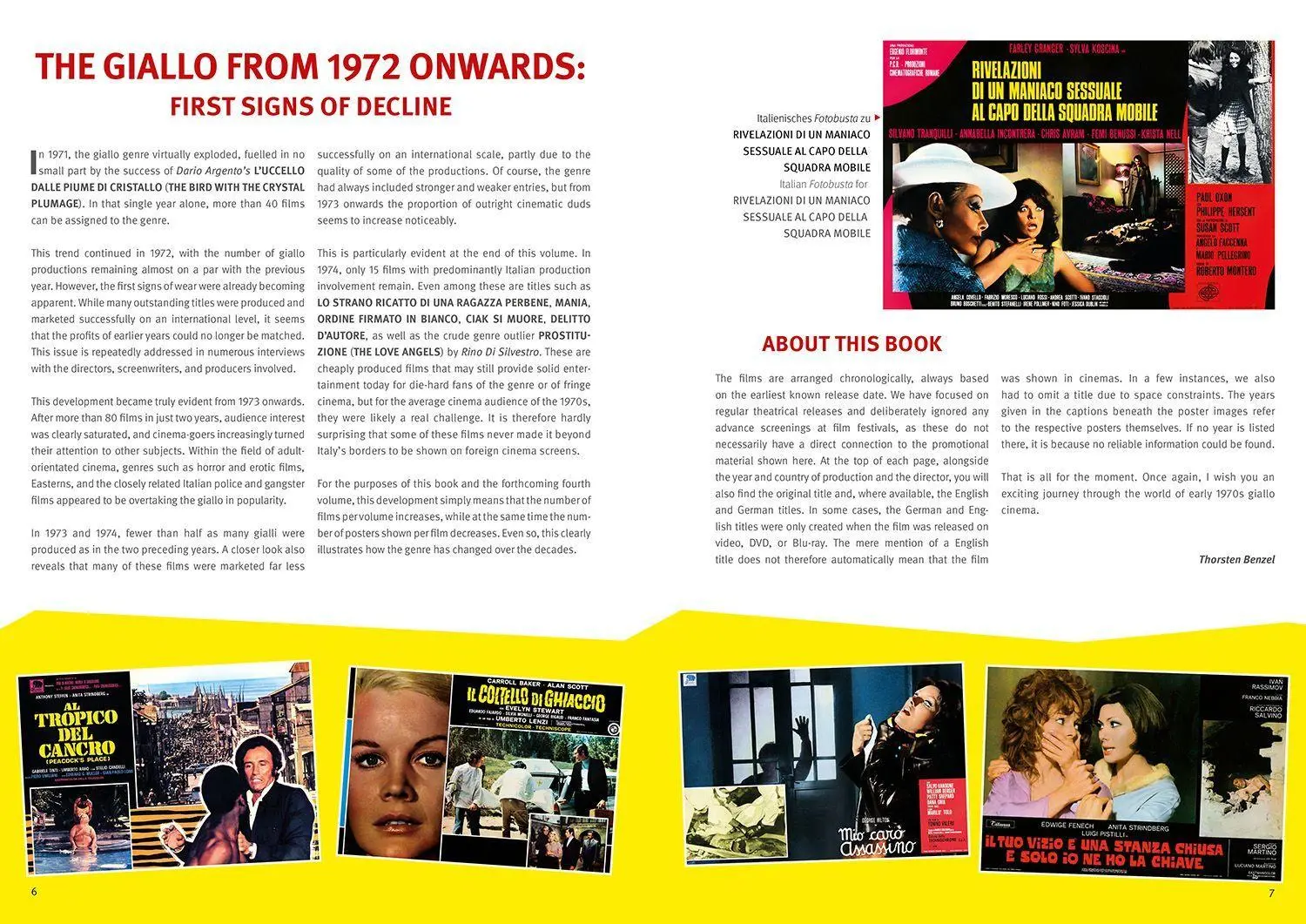 Bild: 9783982660745 | GIALLO MOVIE POSTERS Volume 3: 1972 - 1974 | Thorsten Benzel | Buch