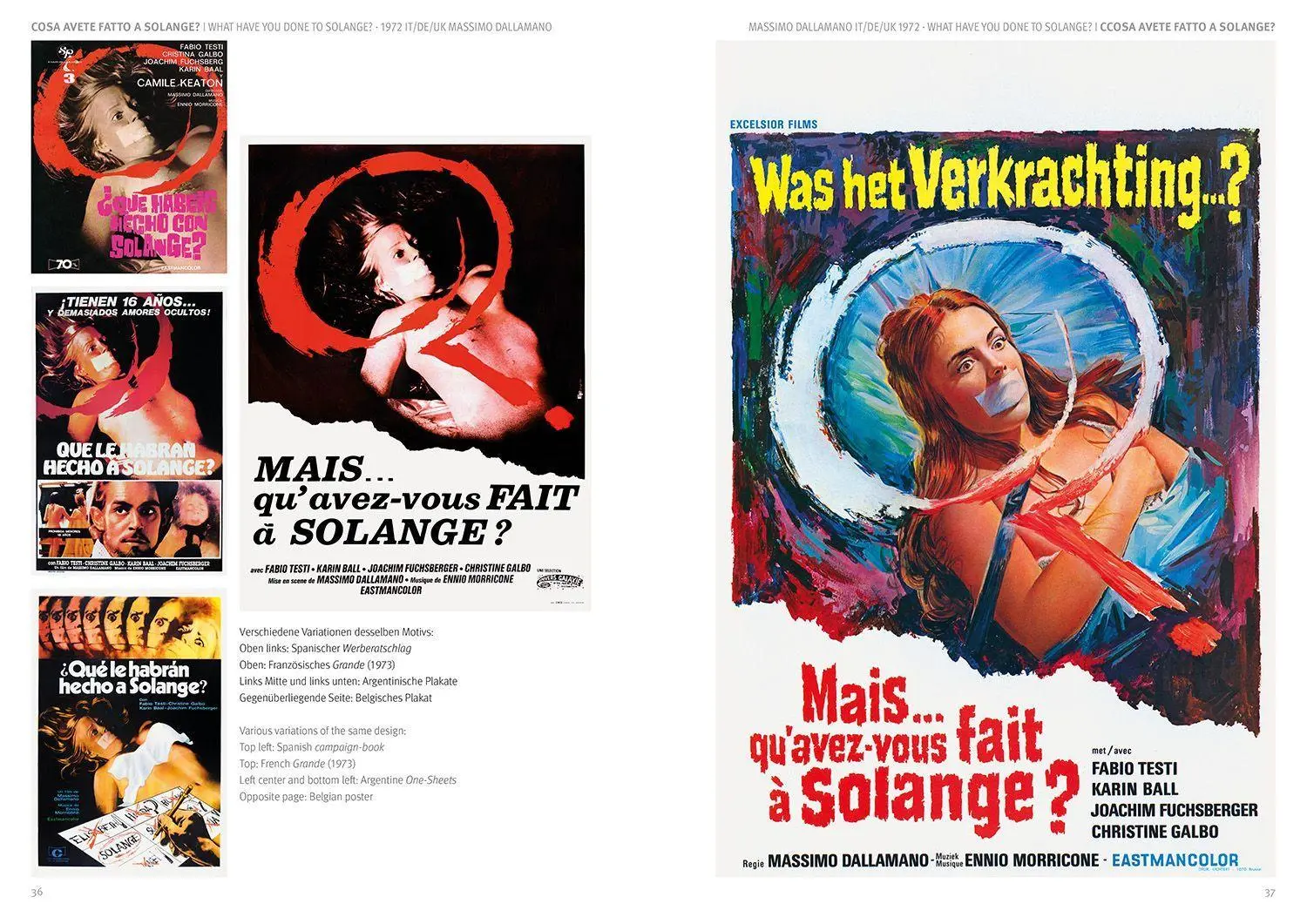 Bild: 9783982660745 | GIALLO MOVIE POSTERS Volume 3: 1972 - 1974 | Thorsten Benzel | Buch