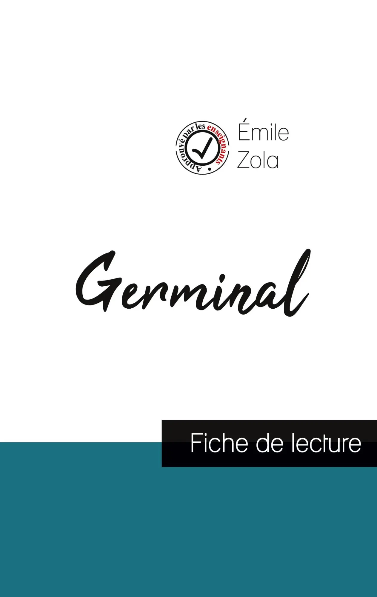 Cover: 9782759310845 | Germinal de Émile Zola (fiche de lecture et analyse complète de...