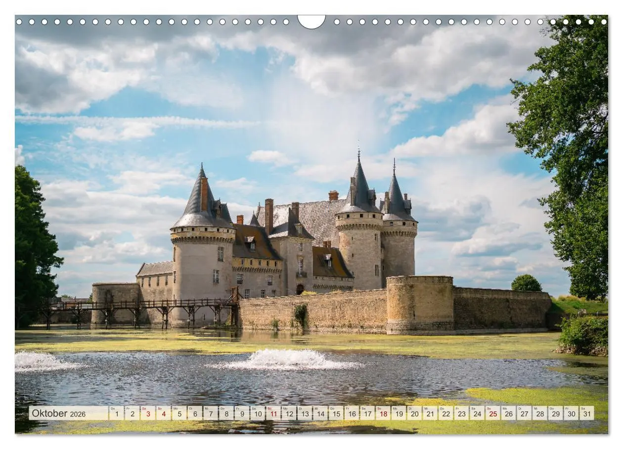 Bild: 9783457330845 | Romantisches Loiretal (Wandkalender 2026 DIN A3 quer), CALVENDO...