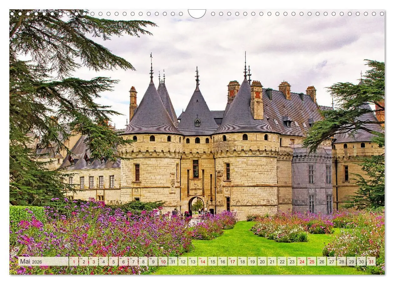 Bild: 9783457330845 | Romantisches Loiretal (Wandkalender 2026 DIN A3 quer), CALVENDO...
