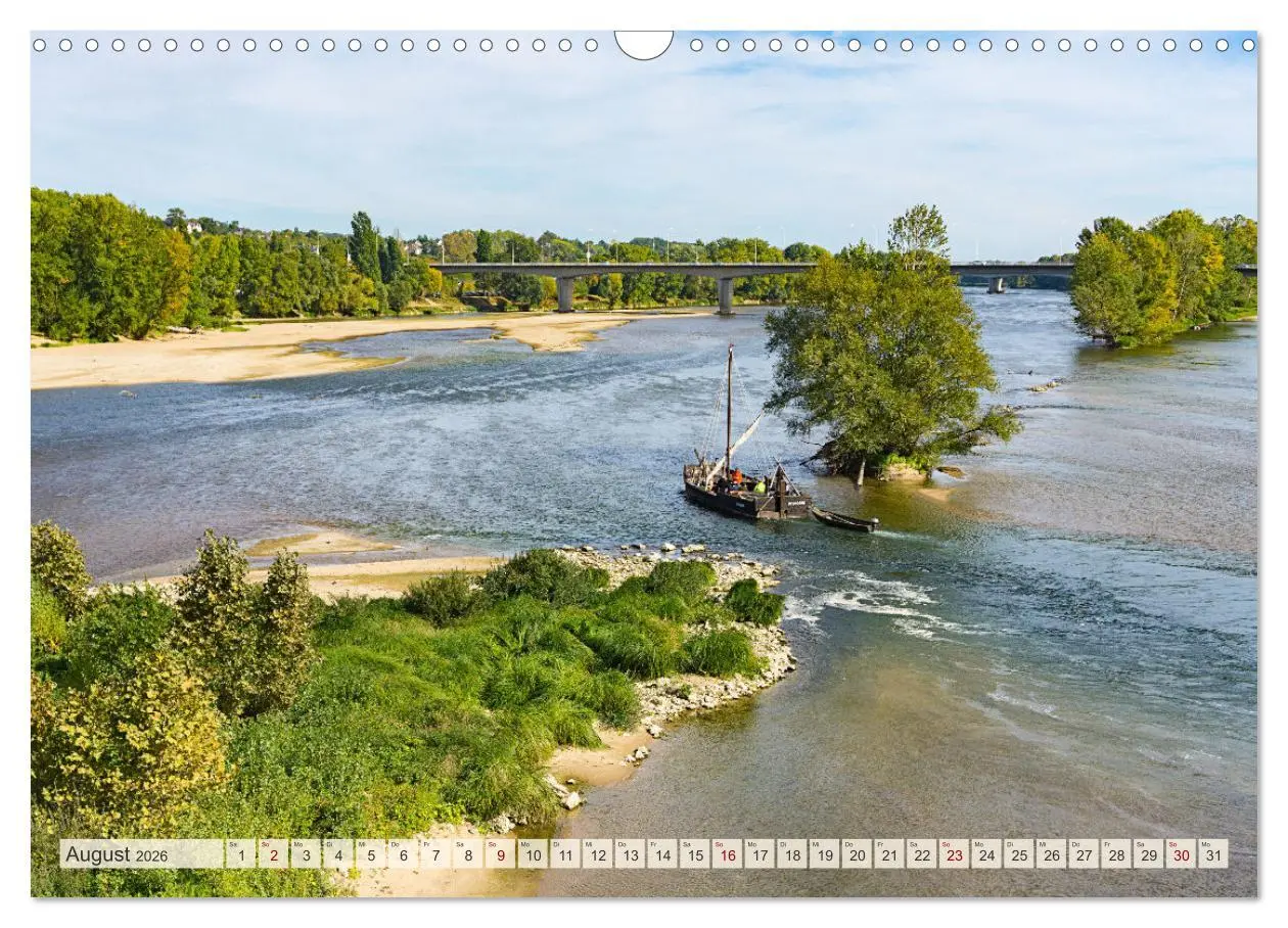 Bild: 9783457330845 | Romantisches Loiretal (Wandkalender 2026 DIN A3 quer), CALVENDO...