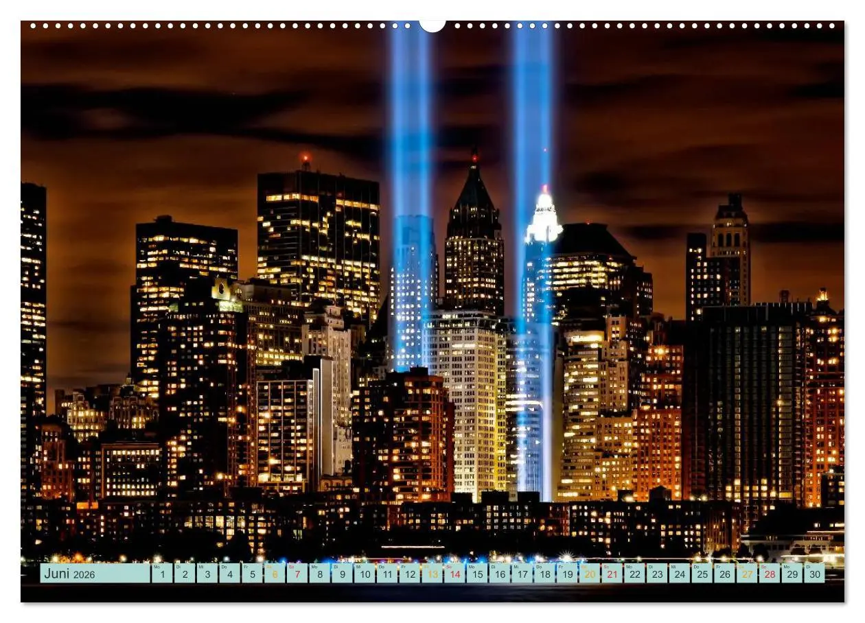Bild: 9783516040845 | Städte der Welt - Skylines in der Nacht (Wandkalender 2026 DIN A2...