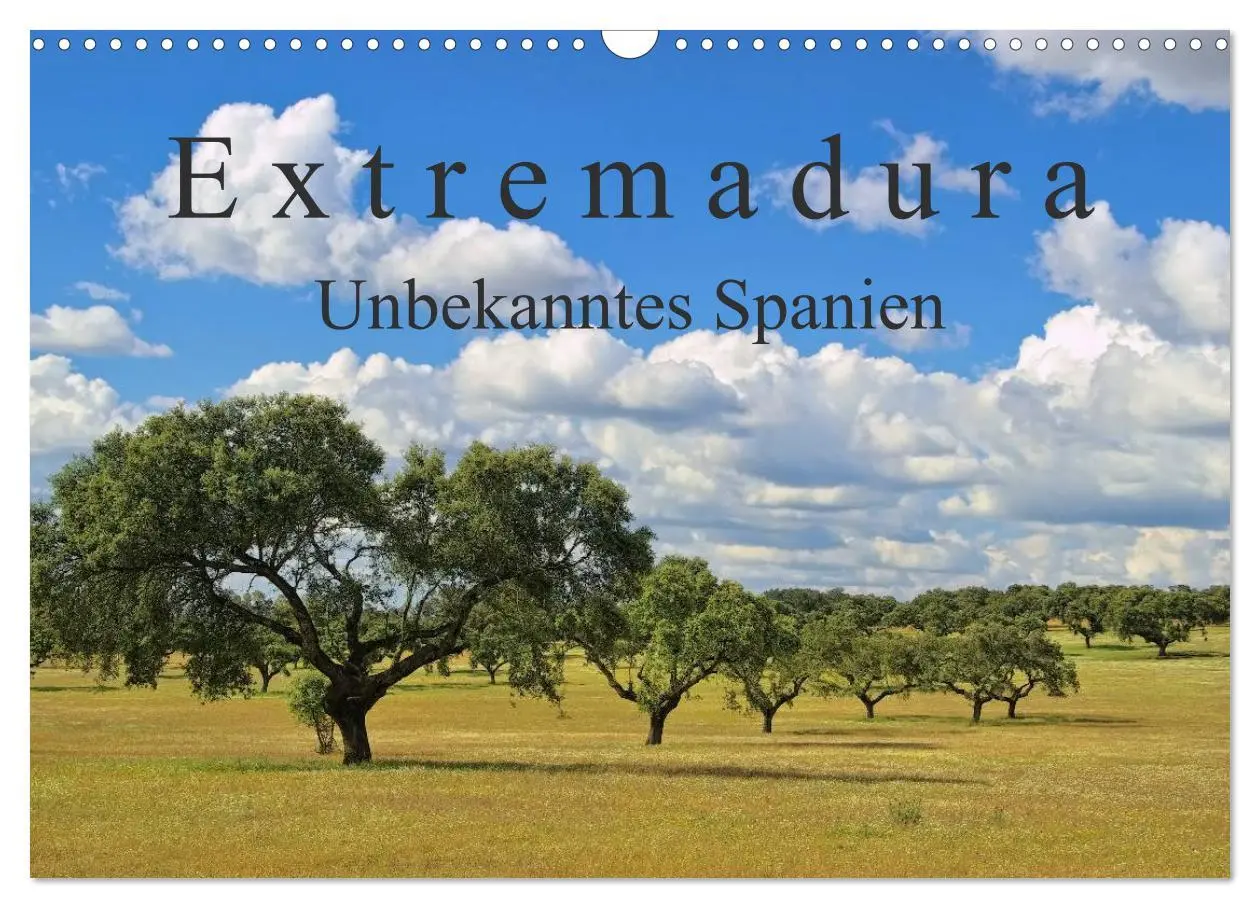 Cover: 9783516110845 | Extremadura - Unbekanntes Spanien (Wandkalender 2026 DIN A3 quer),...