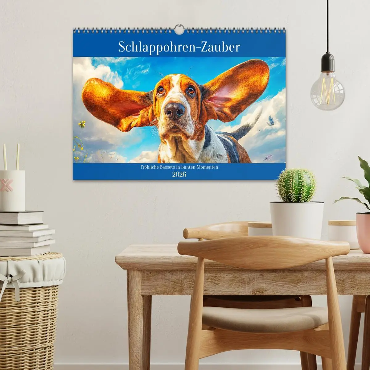Bild: 9783516420845 | Schlappohren-Zauber. Fröhliche Bassets in bunten Momenten...