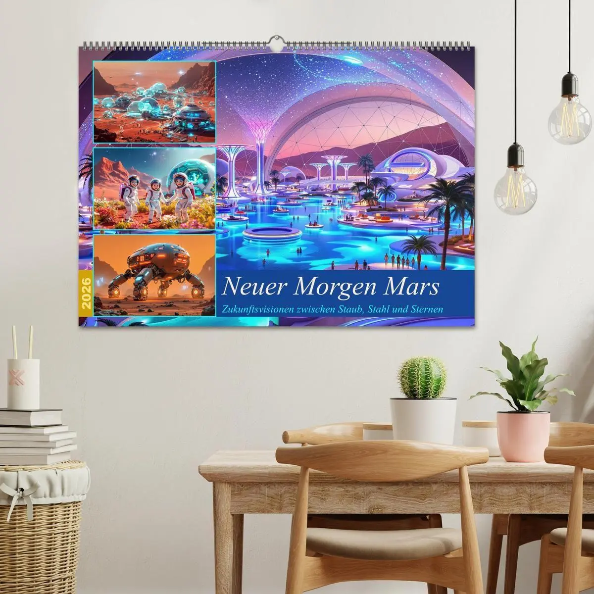 Bild: 9783516730845 | Neuer Morgen Mars (Wandkalender 2026 DIN A2 quer), CALVENDO...