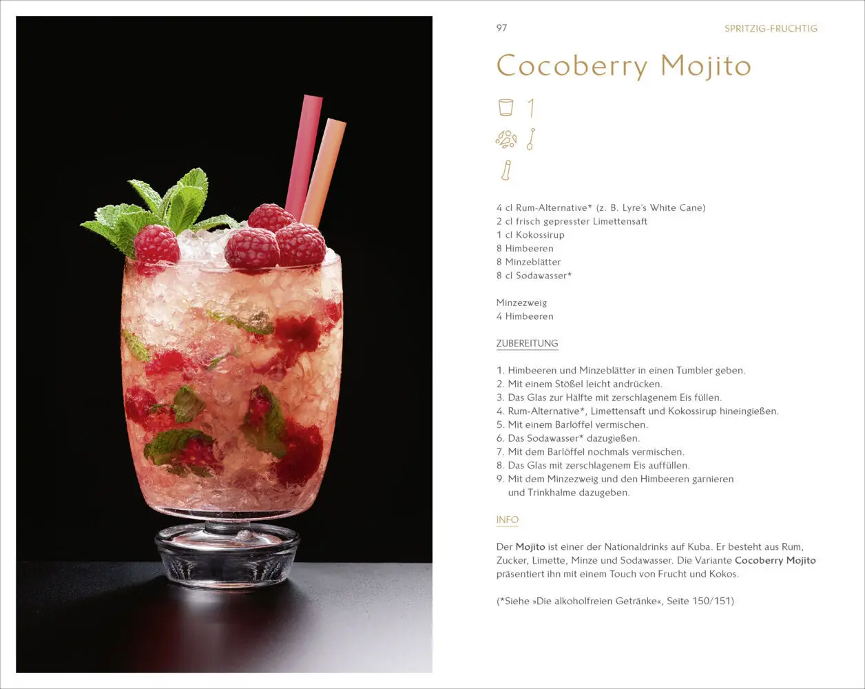 Bild: 9783517100845 | Cocktails ohne Alkohol | 66 Mocktails und Trend-Drinks | Buch | 160 S.