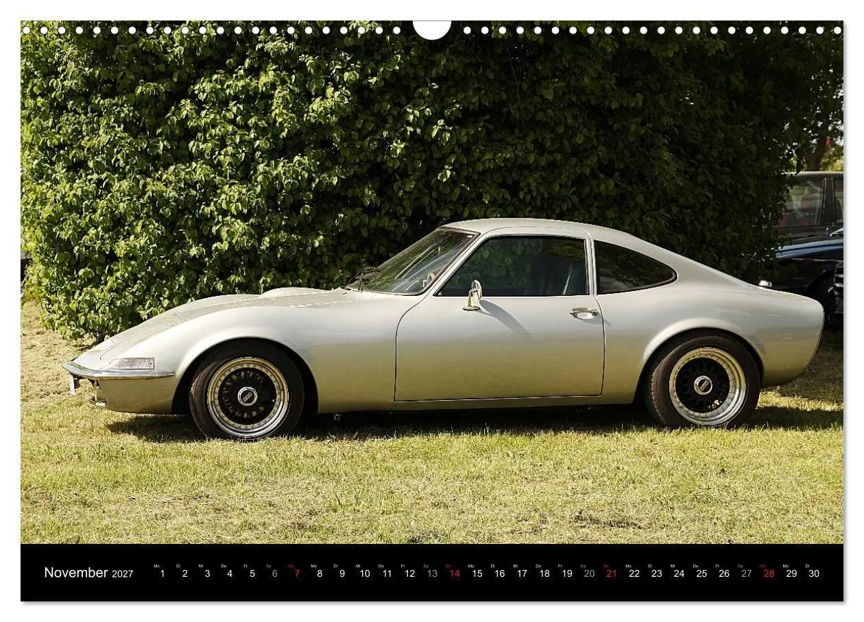 Bild: 9783594020845 | Opel GT Der Kalender (Wandkalender 2027 DIN A3 quer), CALVENDO...