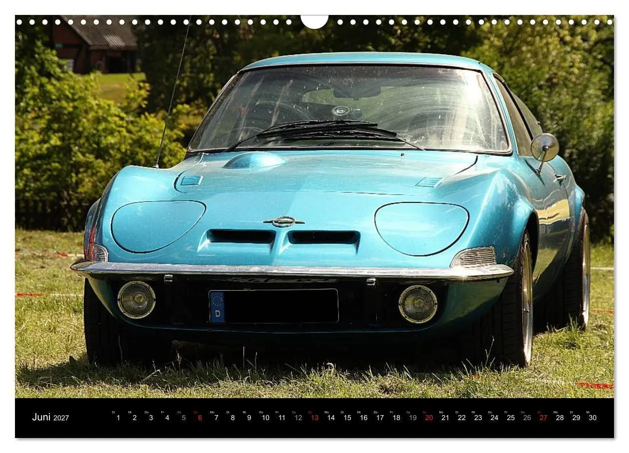 Bild: 9783594020845 | Opel GT Der Kalender (Wandkalender 2027 DIN A3 quer), CALVENDO...