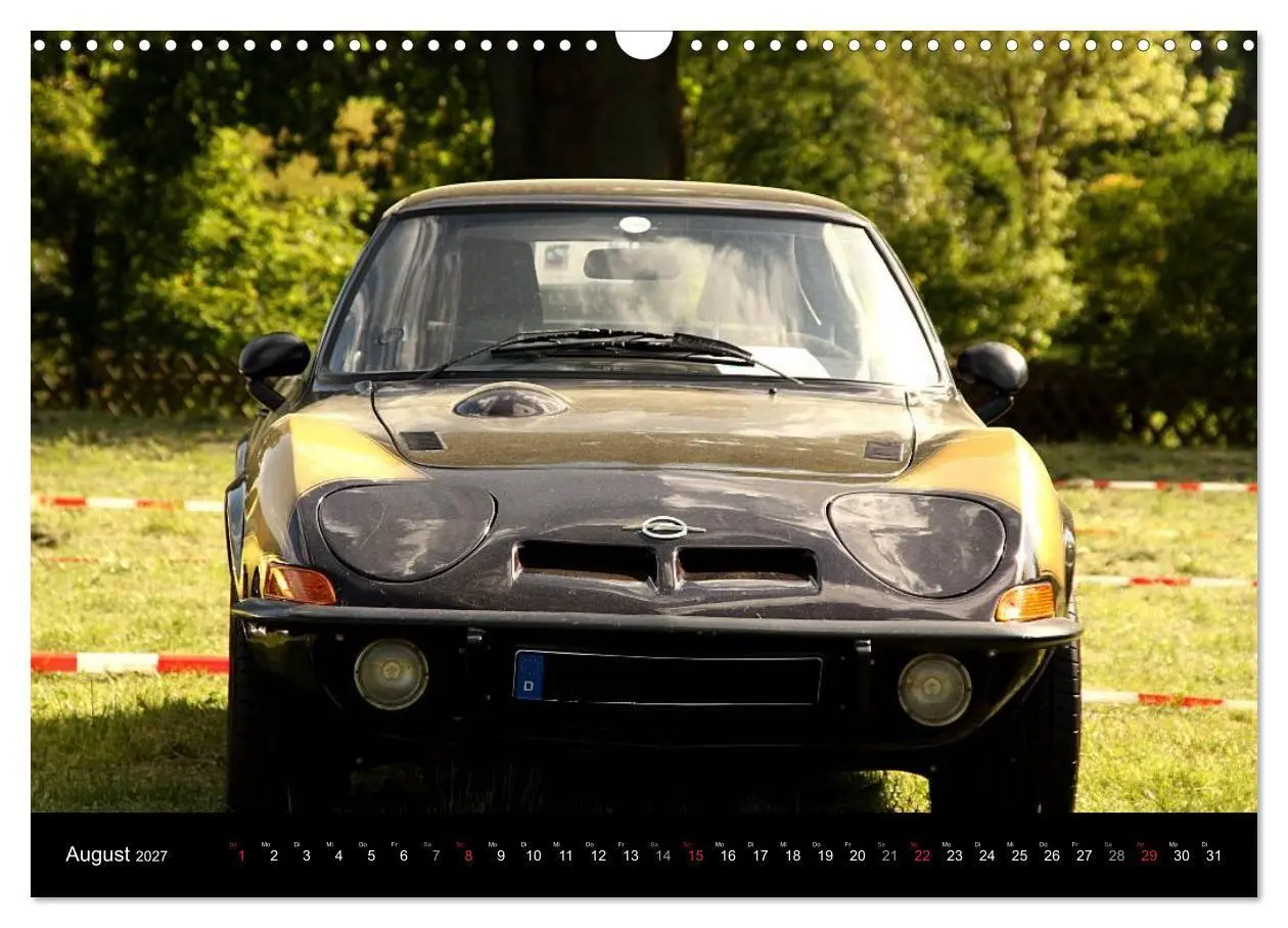 Bild: 9783594020845 | Opel GT Der Kalender (Wandkalender 2027 DIN A3 quer), CALVENDO...