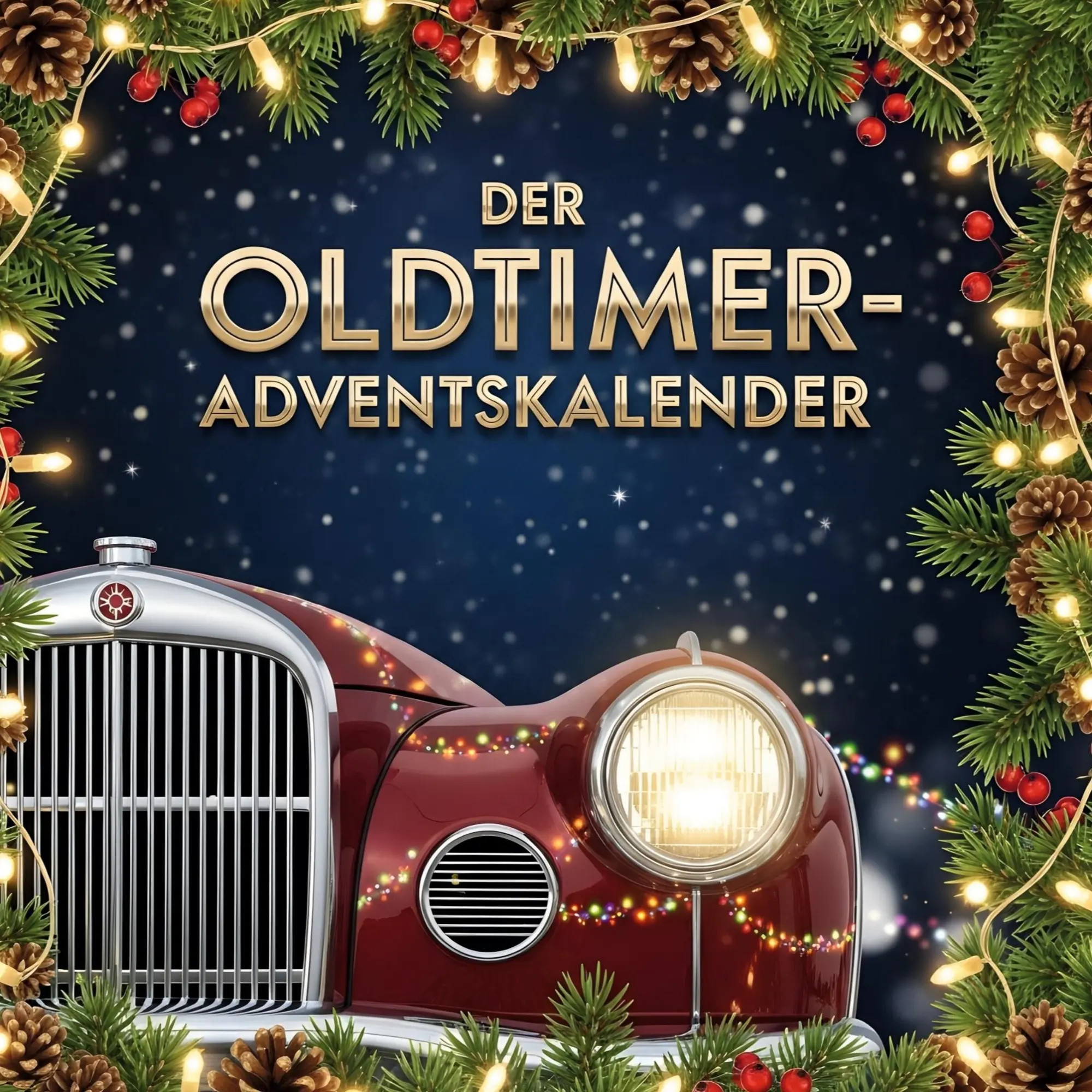 Cover: 9783695310845 | Der Oldtimer-Adventskalender | Olivia Meier | Taschenbuch | Deutsch