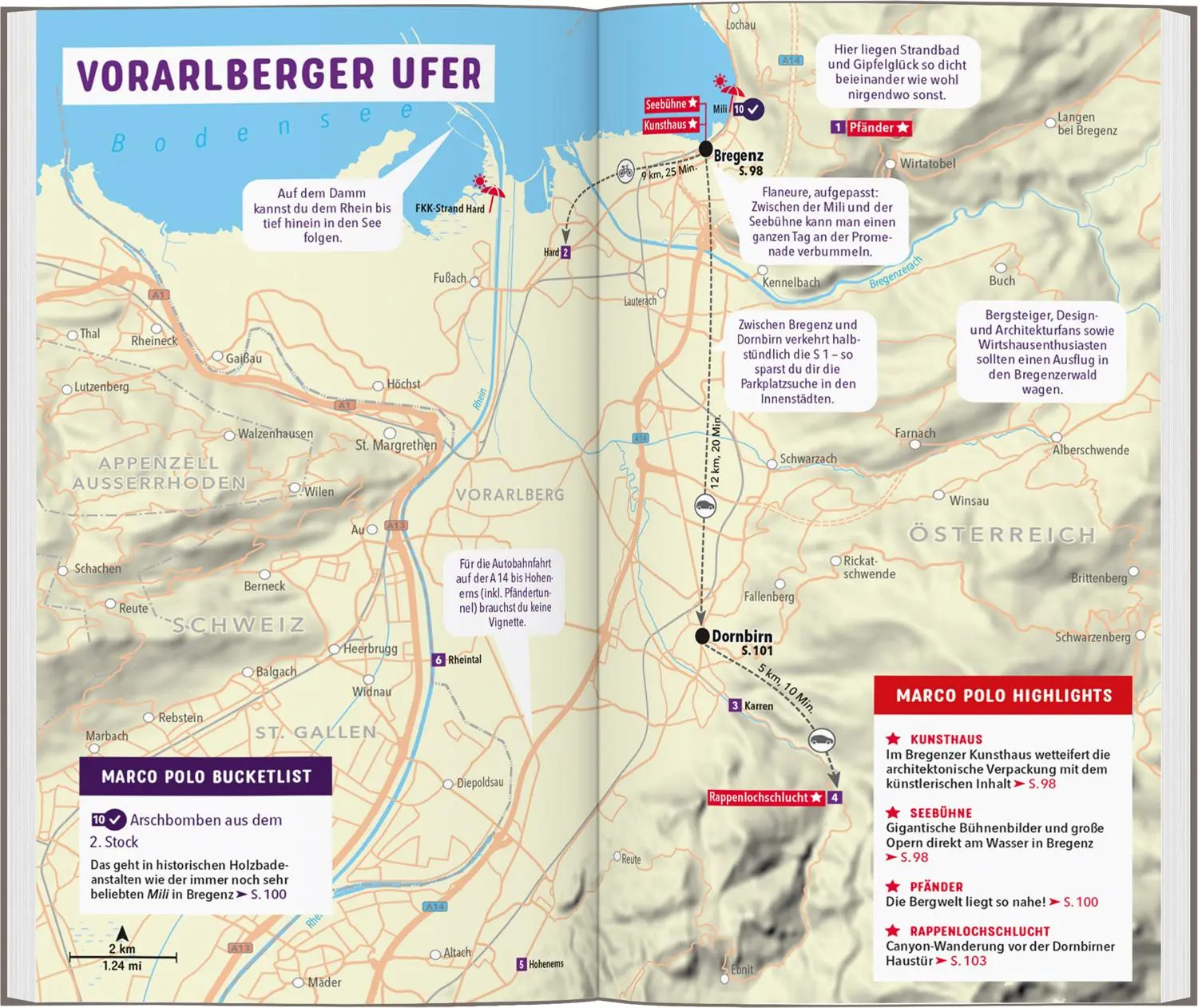 Bild: 9783829740845 | MARCO POLO Reiseführer Bodensee | Florian Wachsmann (u. a.) | Buch