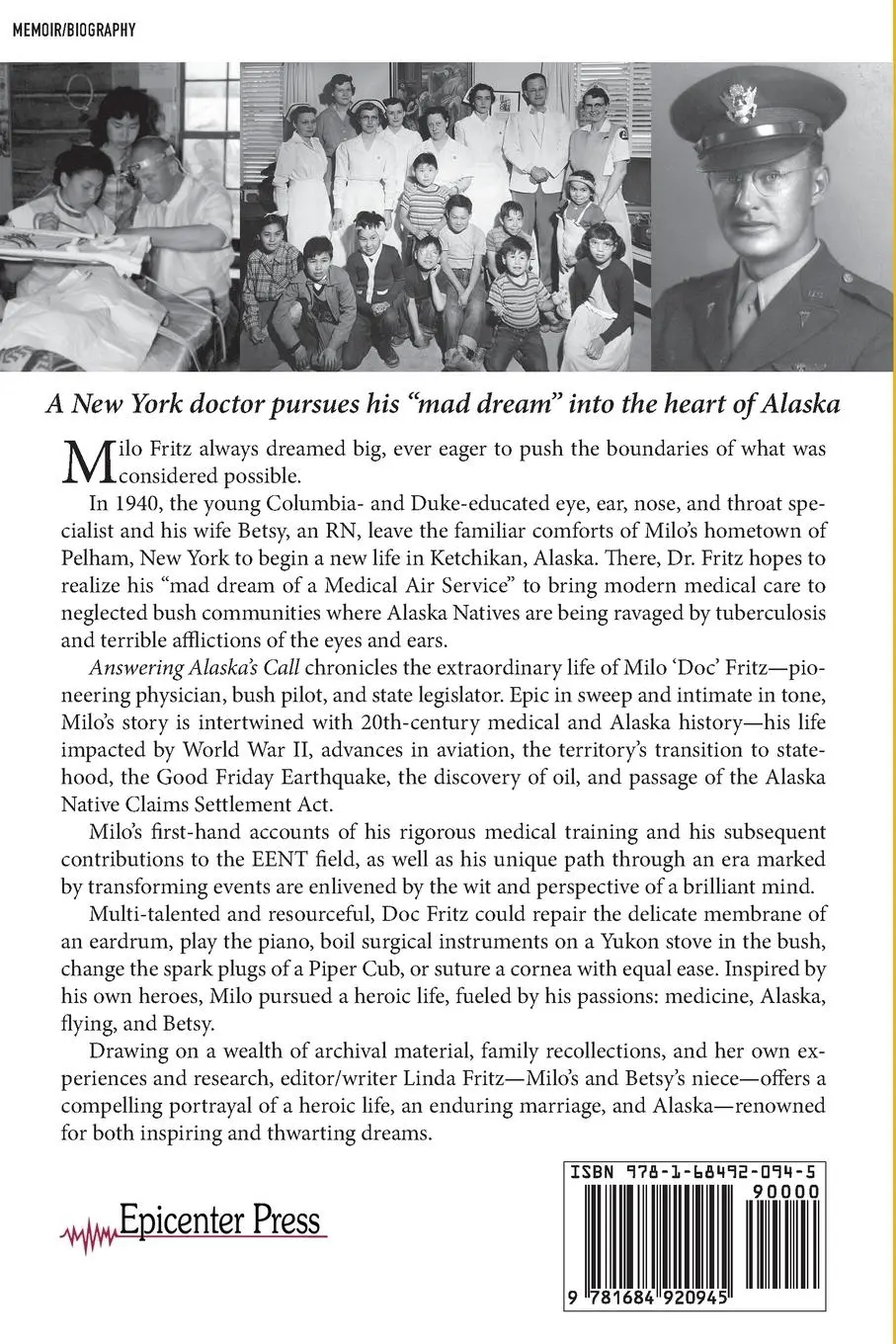 Rückseite: 9781684920945 | Answering Alaska's Call | Linda Fritz | Taschenbuch | Englisch | 2023