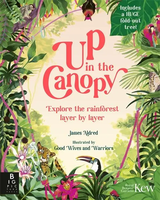 Cover: 9781835870945 | Up in the Canopy | Explore the Rainforest, Layer by Layer | Aldred
