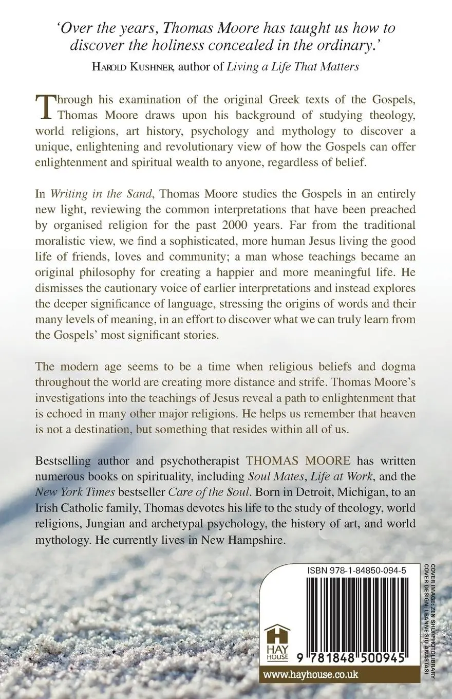 Rückseite: 9781848500945 | Writing in the Sand | Jesus, Spirituality and the Soul of the Gospels
