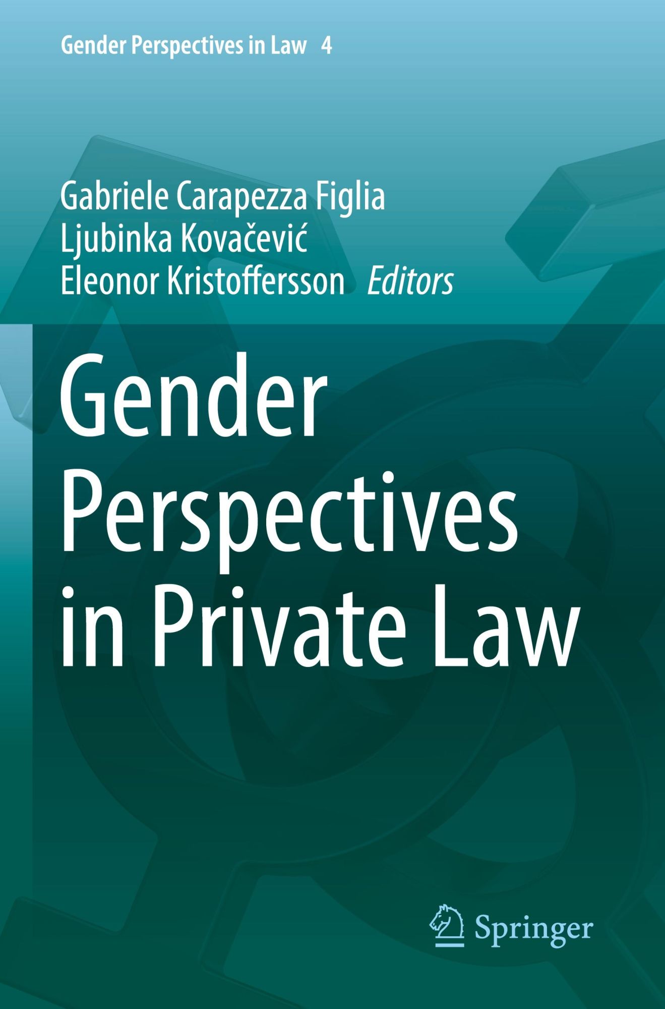 Gender Perspectives in Private Law (Gender Perspectives in Law, 4, Band 4)