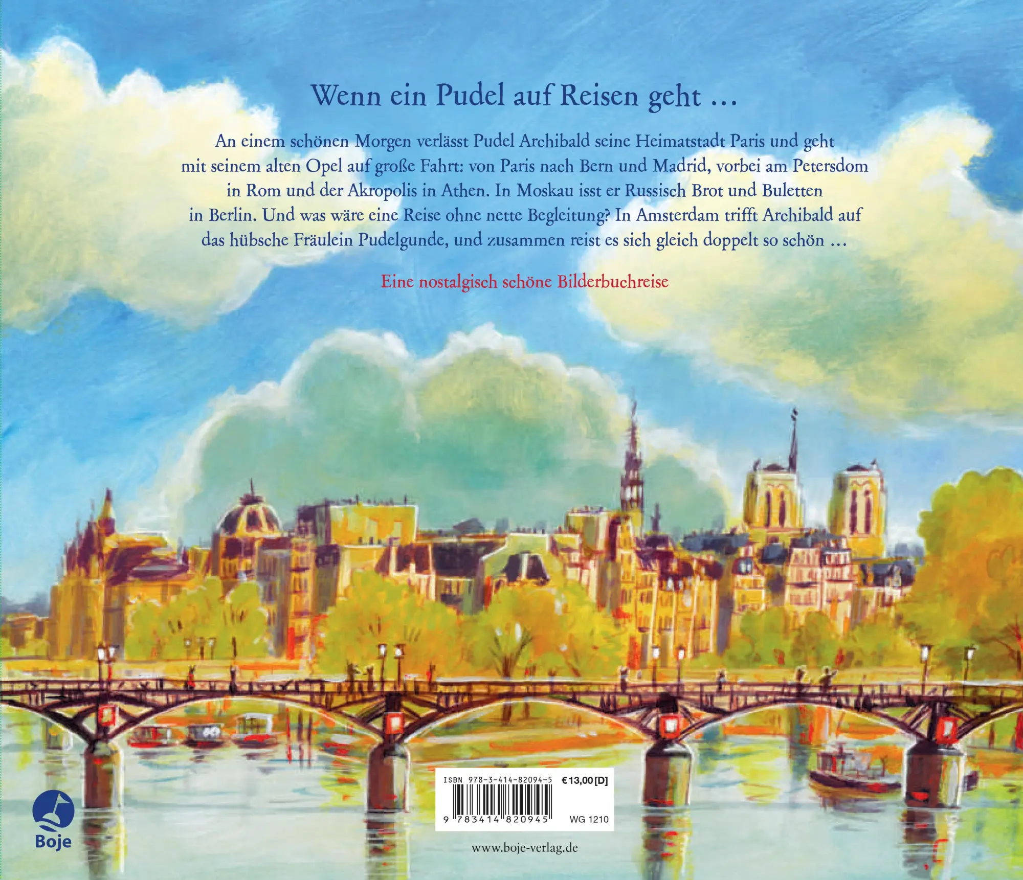Bild: 9783414820945 | Der Reisepudel Archibald | James Krüss | Buch | Krüss | 32 S. | 2017