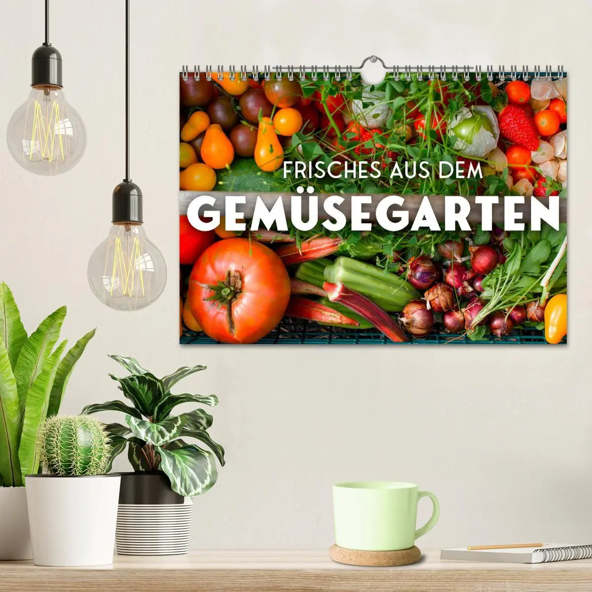 Bild: 9783457560945 | Frisches aus dem Gemüsegarten (Wandkalender 2026 DIN A4 quer),...