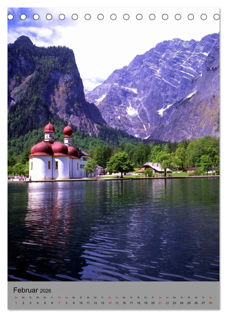 Bild: 9783516410945 | Wunderschönes Berchtesgadener Land (Tischkalender 2026 DIN A5...