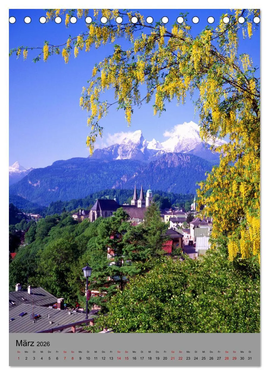 Bild: 9783516410945 | Wunderschönes Berchtesgadener Land (Tischkalender 2026 DIN A5...