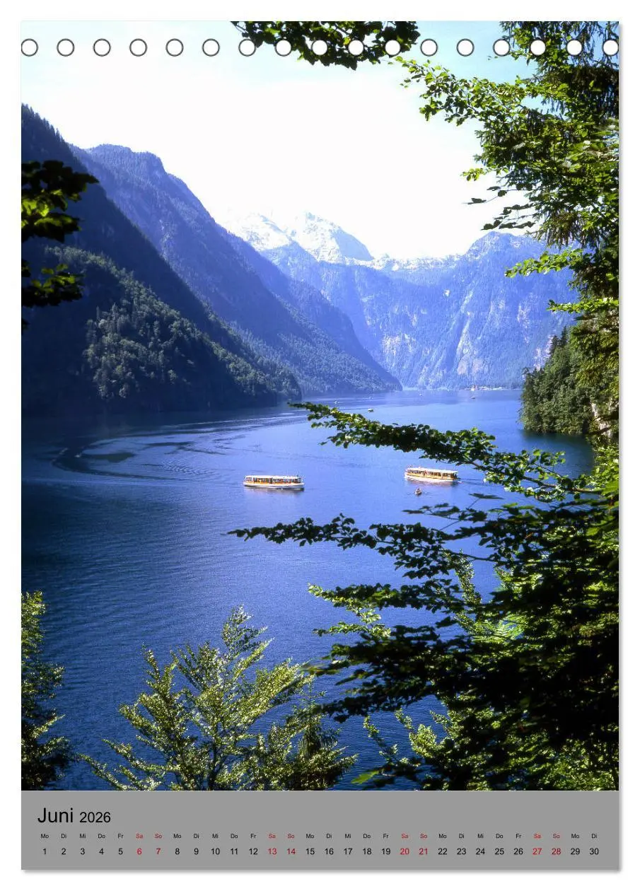 Bild: 9783516410945 | Wunderschönes Berchtesgadener Land (Tischkalender 2026 DIN A5...