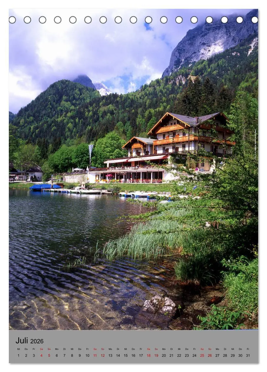 Bild: 9783516410945 | Wunderschönes Berchtesgadener Land (Tischkalender 2026 DIN A5...
