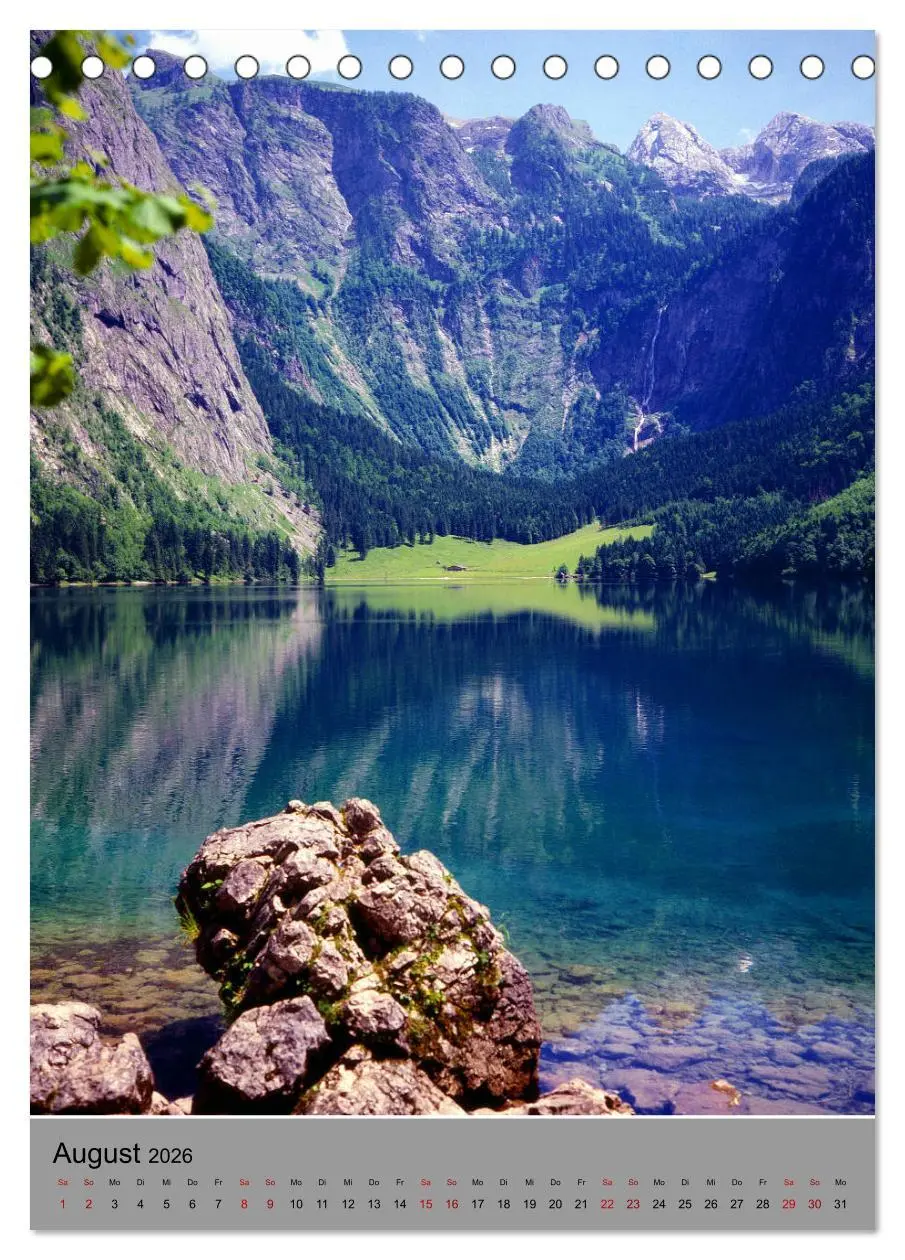 Bild: 9783516410945 | Wunderschönes Berchtesgadener Land (Tischkalender 2026 DIN A5...