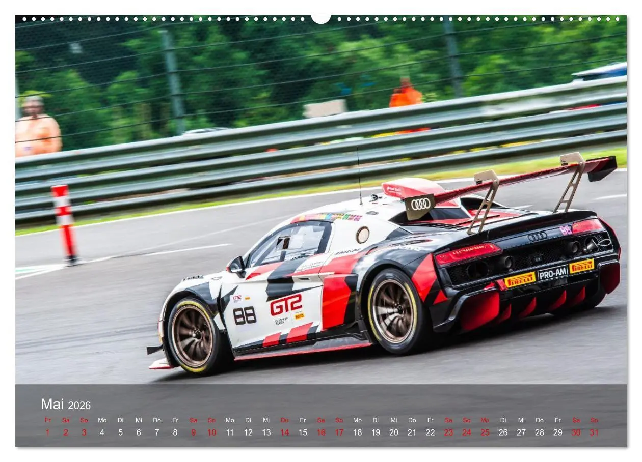 Bild: 9783516720945 | Motorsport aus Ingolstadt (Wandkalender 2026 DIN A2 quer), CALVENDO...