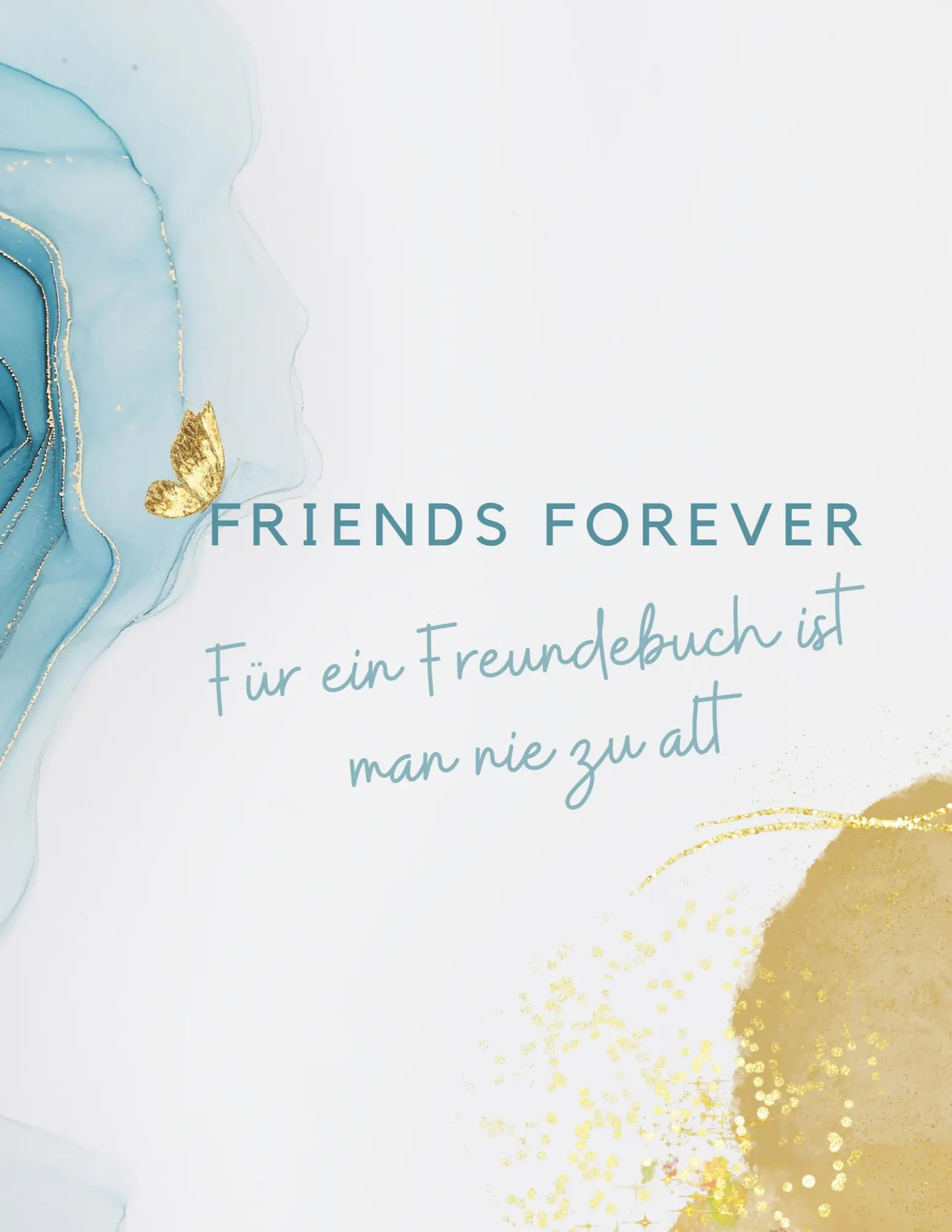 Cover: 9783756850945 | Friends forever | Man ist nie zu alt für ein cooles Freundebuch | Buch