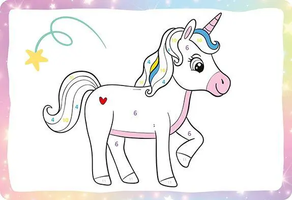 Bild: 9783790100945 | 50 Karten Malen nach Zahlen - Regenbogenwelt | Box | 50 S. | Deutsch