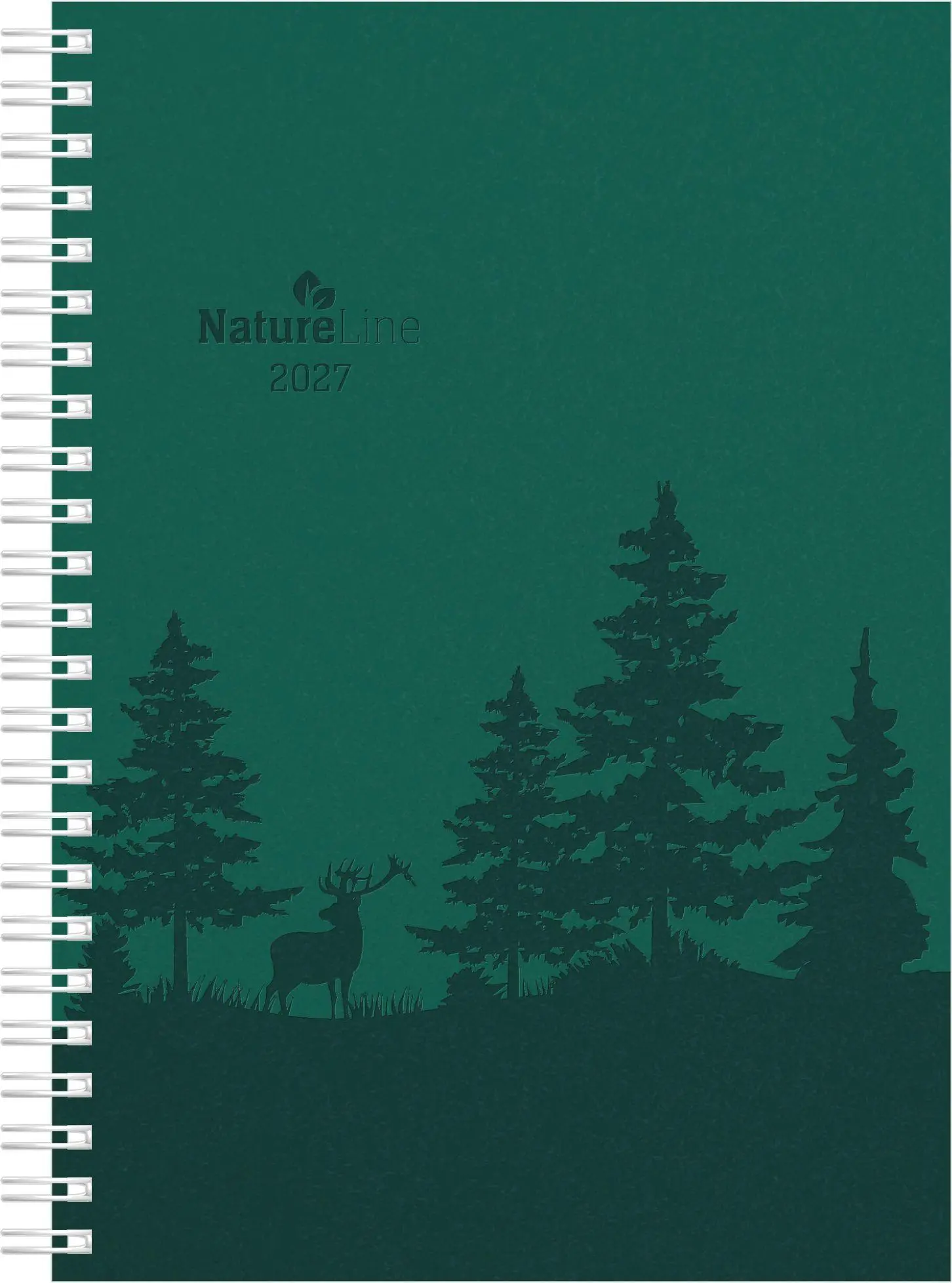 Cover: 4069095011045 | Wochenplaner Nature Line Forest Ringbuch 2027 | KG | Kalender | 128 S.