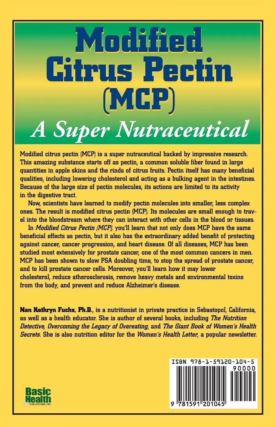 Rückseite: 9781591201045 | Modified Citrus Pectin (MCP) | A Super Nutraceutical | Fuchs | Buch