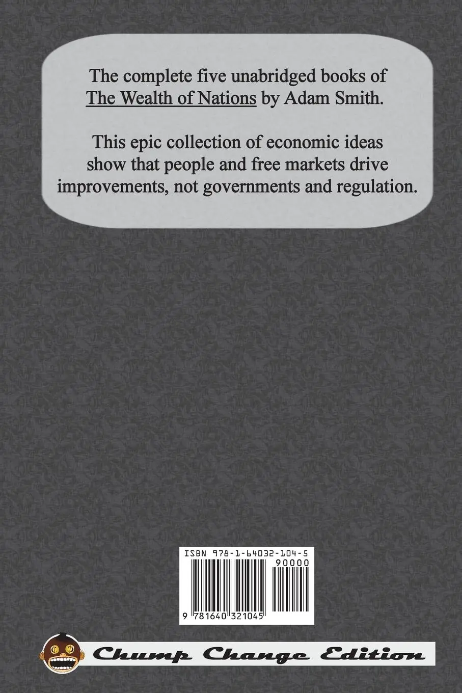 Rückseite: 9781640321045 | An Inquiry Into The Nature And Causes Of The Wealth Of Nations | Smith