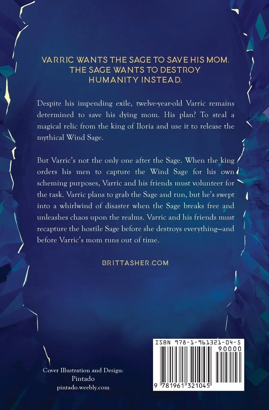Rückseite: 9781961321045 | King of Realms | The Wind Sage (Book 2) | Britt Asher | Taschenbuch