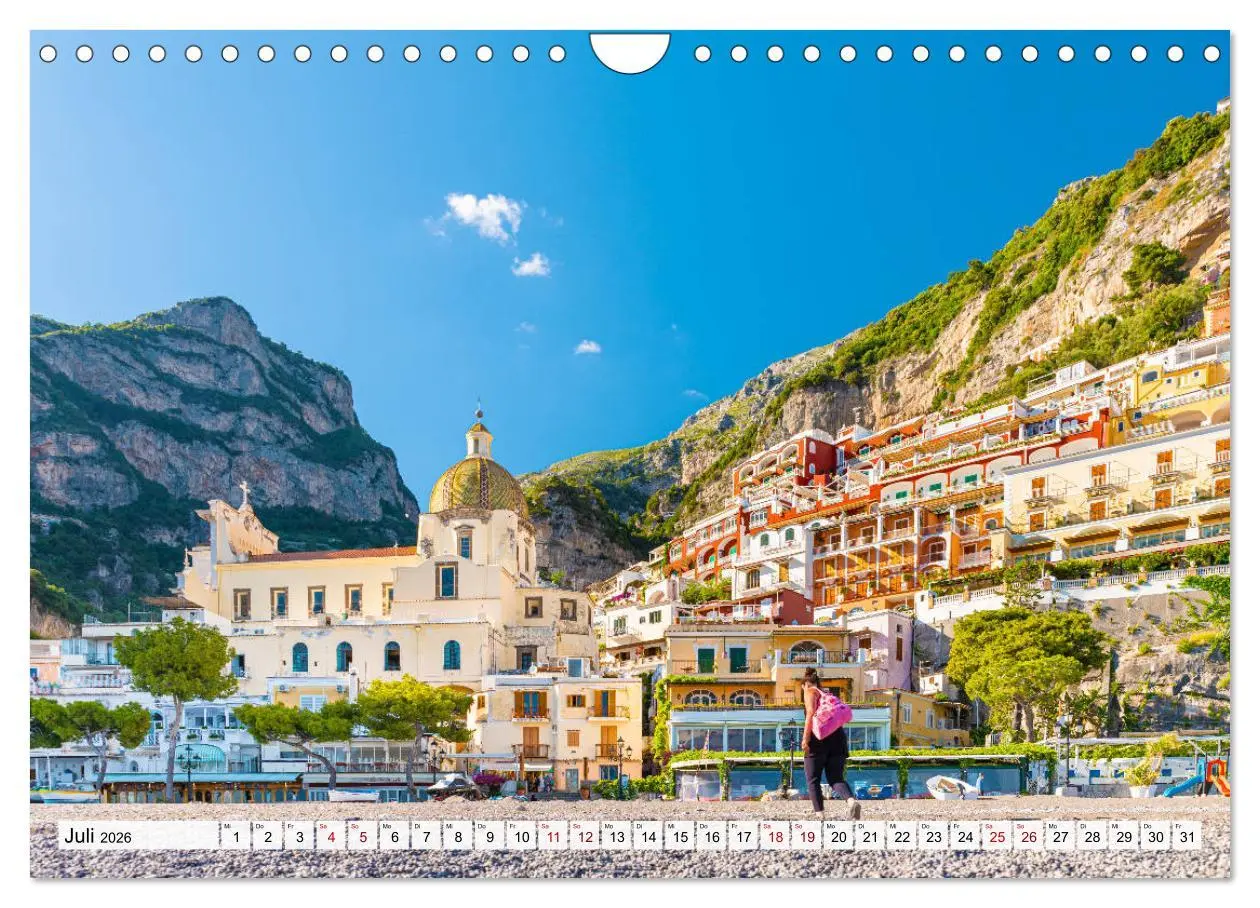 Bild: 9783457691045 | Landschaften an der Amalfi Küste (Wandkalender 2026 DIN A4 quer),...
