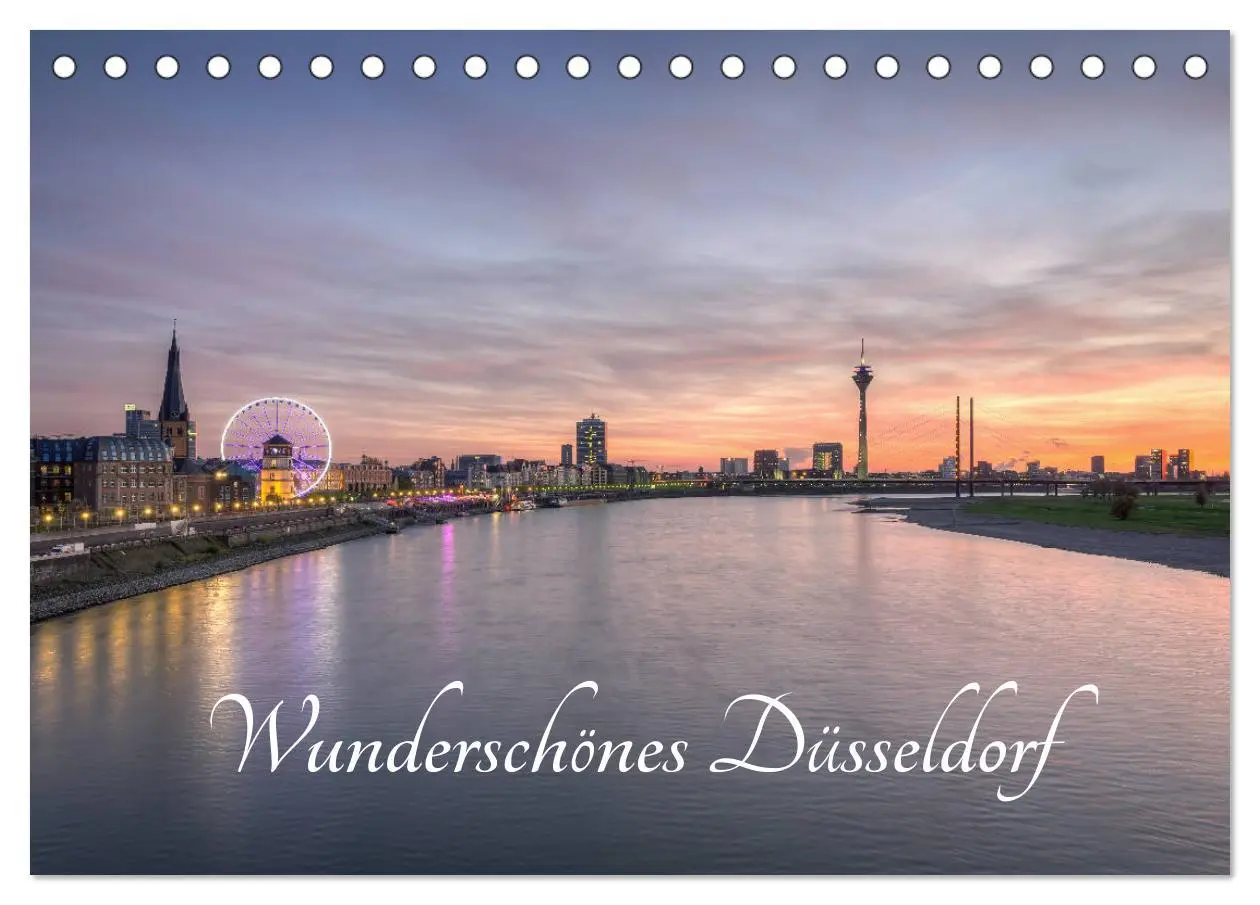 Cover: 9783457761045 | Wunderschönes Düsseldorf (Tischkalender 2026 DIN A5 quer), CALVENDO...