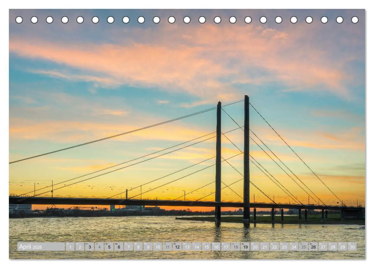 Bild: 9783457761045 | Wunderschönes Düsseldorf (Tischkalender 2026 DIN A5 quer), CALVENDO...