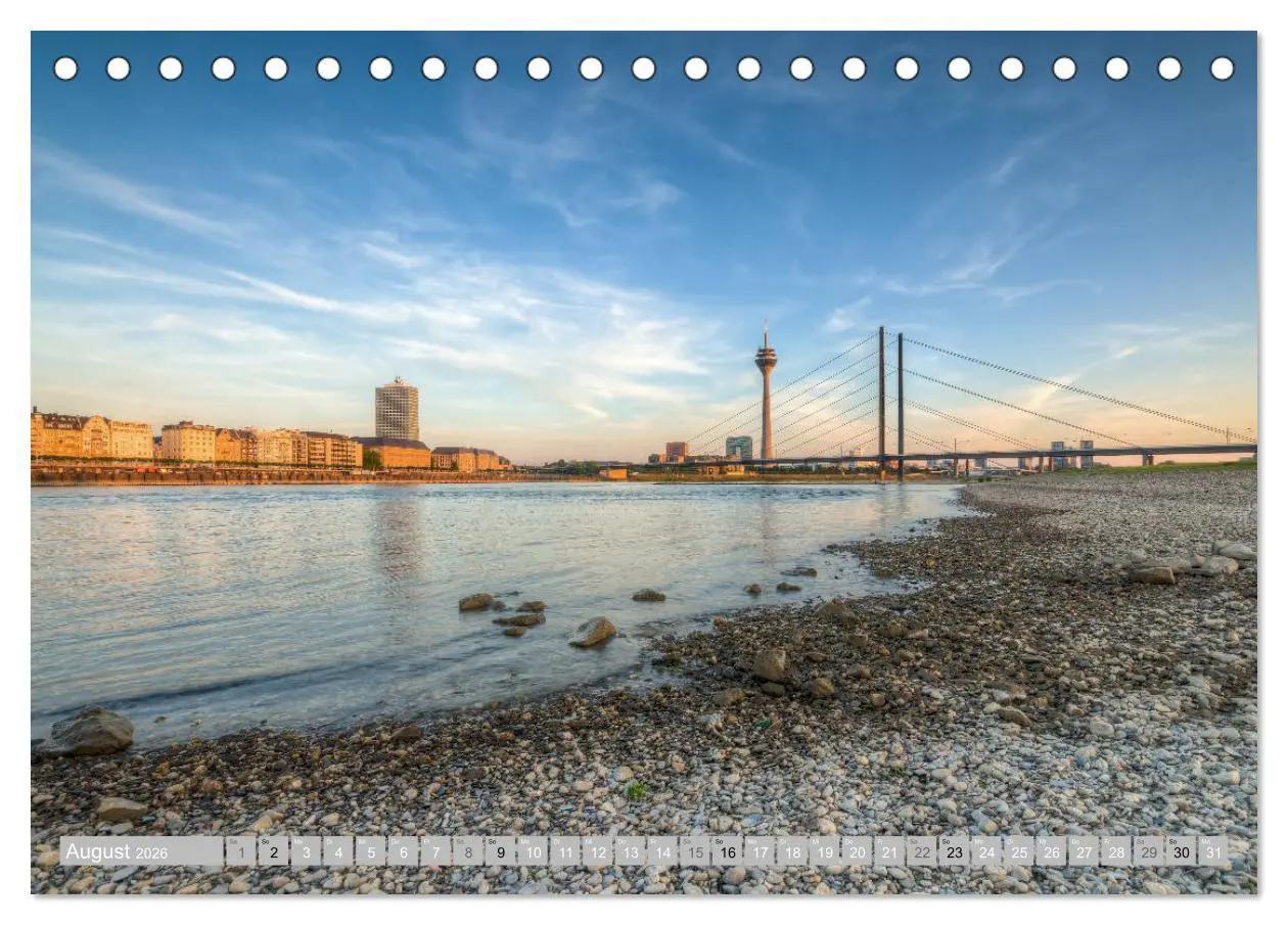 Bild: 9783457761045 | Wunderschönes Düsseldorf (Tischkalender 2026 DIN A5 quer), CALVENDO...