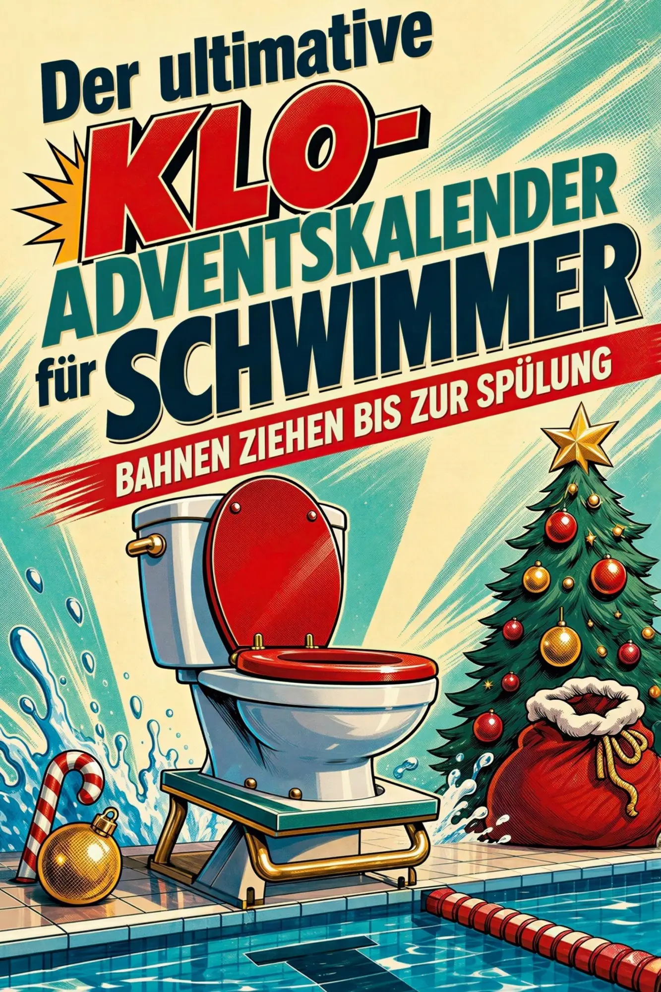 Cover: 9783696111045 | Der ultimative Klo-Adventskalender für Schwimmer | Liam Hofmann | Buch