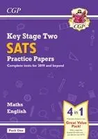 Cover: 9781789081145 | KS2 Maths &amp; English Year 6 SATS Practice Papers: Pack 1 - for 2025...