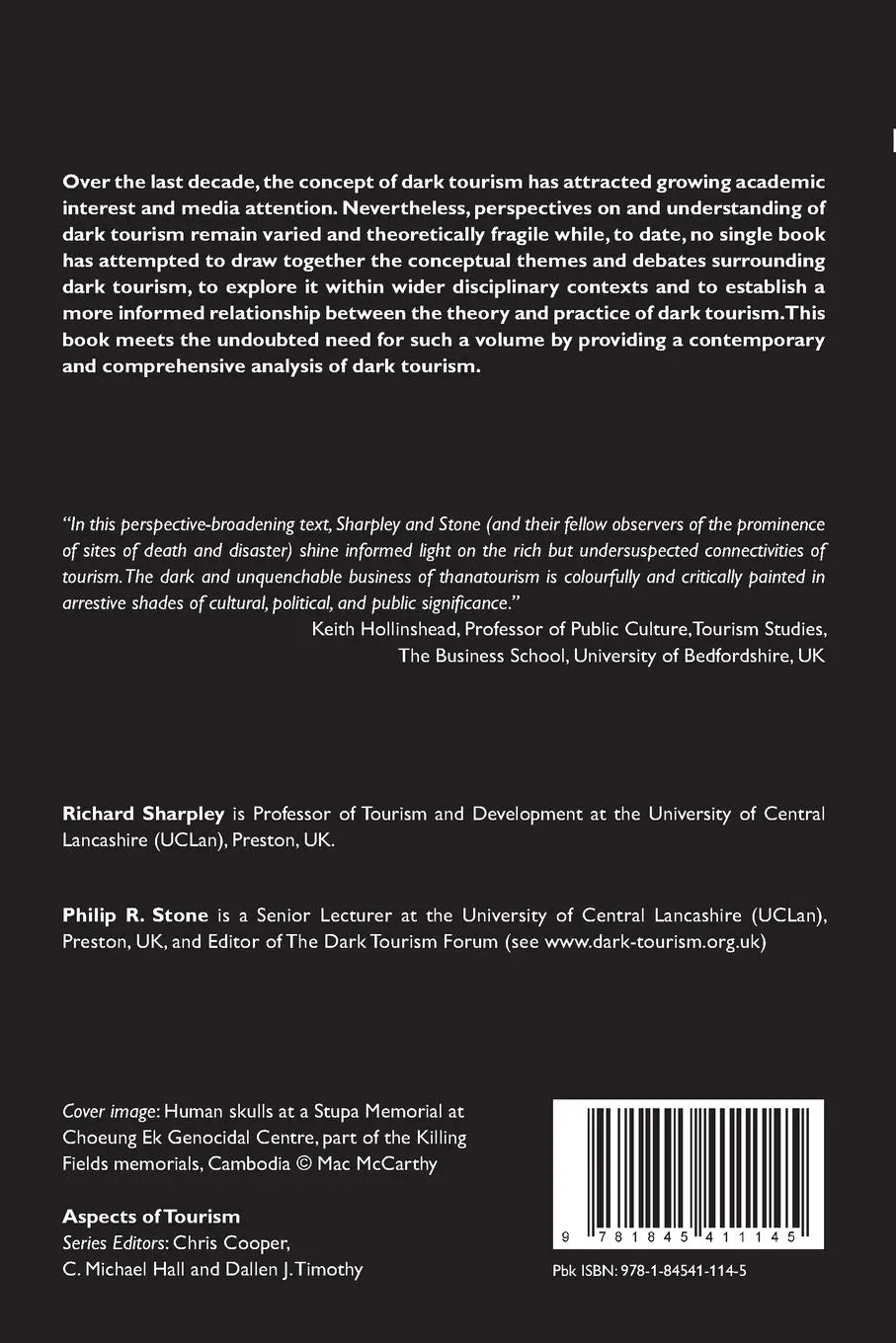 Rückseite: 9781845411145 | The Darker Side of Travel | The Theory and Practice of Dark Tourism