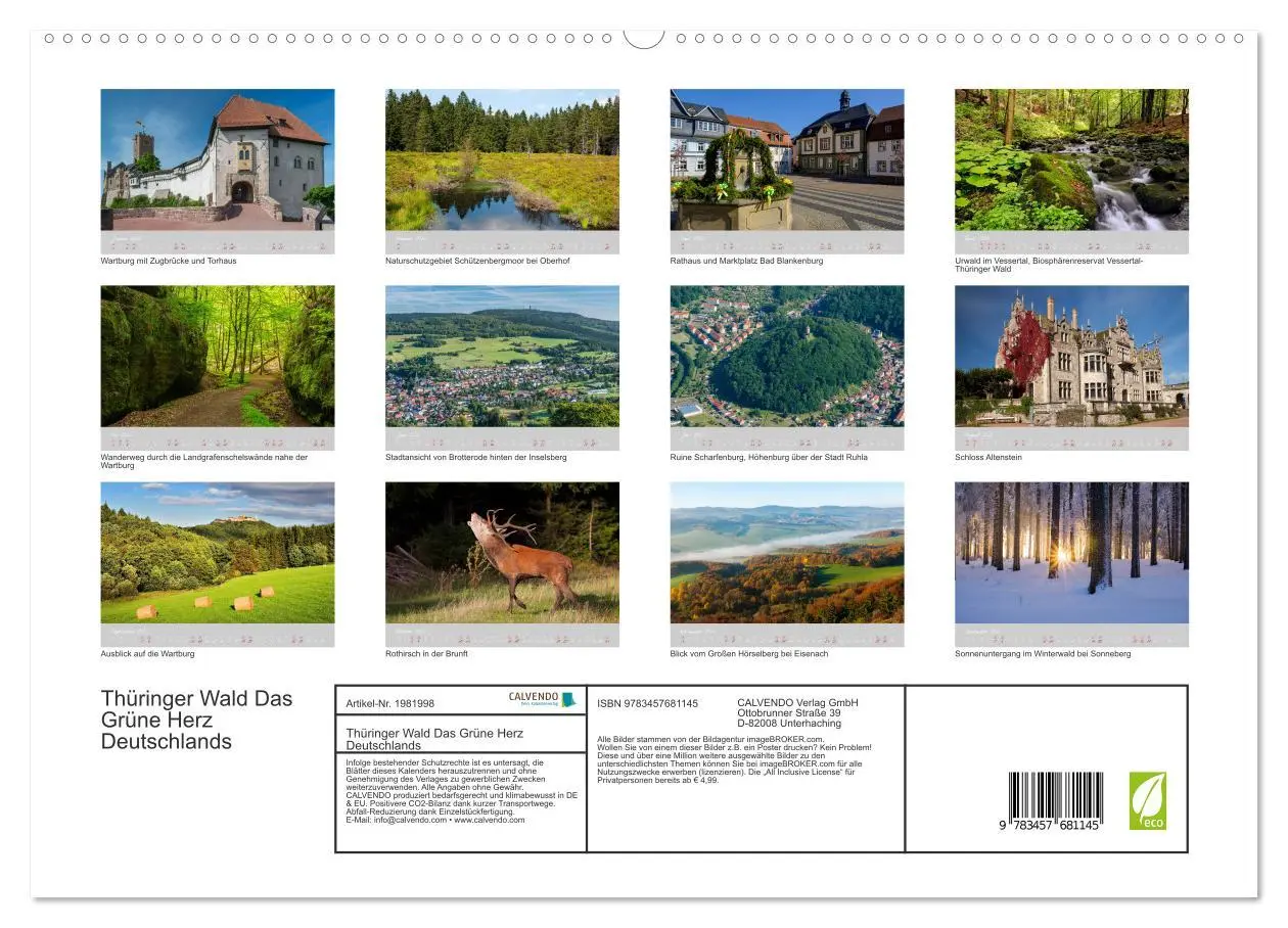 Bild: 9783457681145 | Thüringer Wald Das Grüne Herz Deutschlands (hochwertiger Premium...