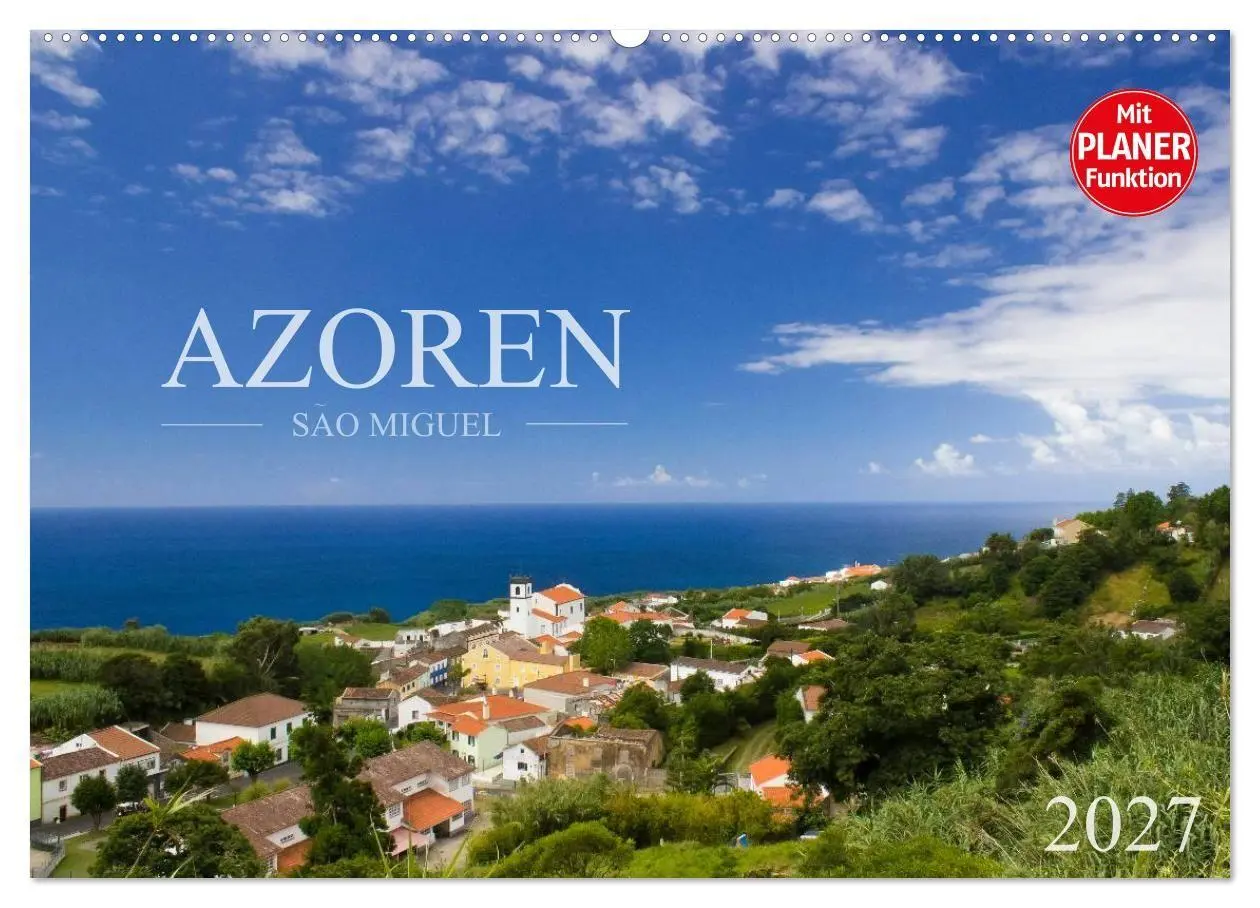 Cover: 9783569931145 | Azoren - São Miguel (Wandkalender 2027 DIN A2 quer), CALVENDO...