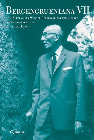 Cover: 9783969821145 | Bergengrueniana VII | Werner Bergengruen-Gesellschaft e. V. | Buch