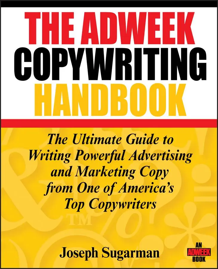 Cover: 9780470051245 | The Adweek Copywriting Handbook | Joseph Sugarman | Taschenbuch | 2007