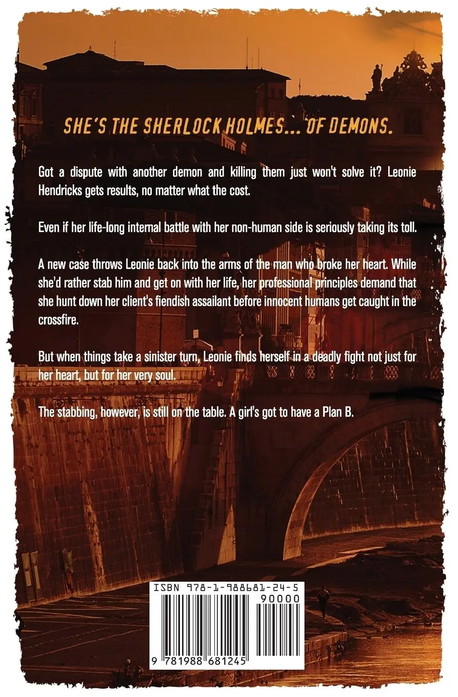 Rückseite: 9781988681245 | Leonie Hendricks | Demon P.I: An Urban Fantasy Detective Novel | Wilde
