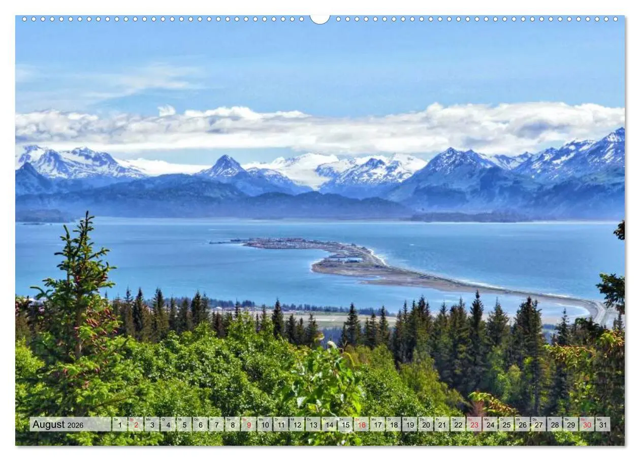 Bild: 9783516071245 | Alaska und Kanada (Wandkalender 2026 DIN A2 quer), CALVENDO...