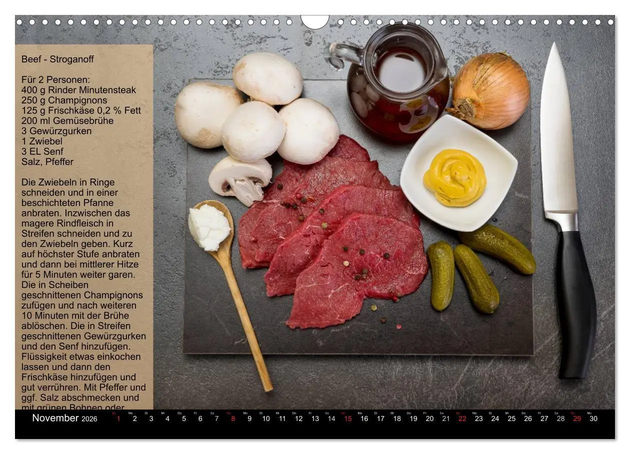 Bild: 9783516211245 | Low Carb - Leichte Rezepte für jeden Tag (Wandkalender 2026 DIN A3...